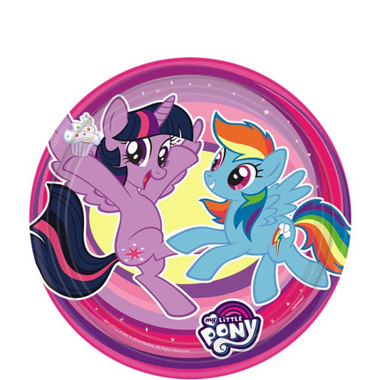 My Little Pony Plates - 18cm Paper Party Plates