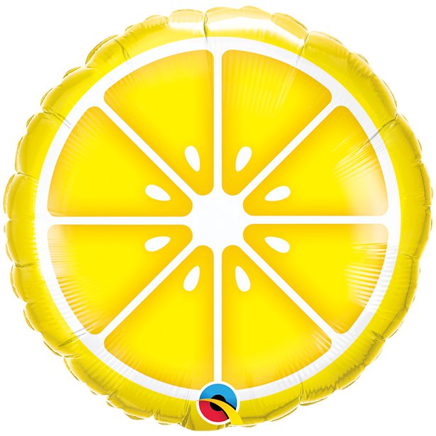 Lemon Slice Balloon - 18" Foil