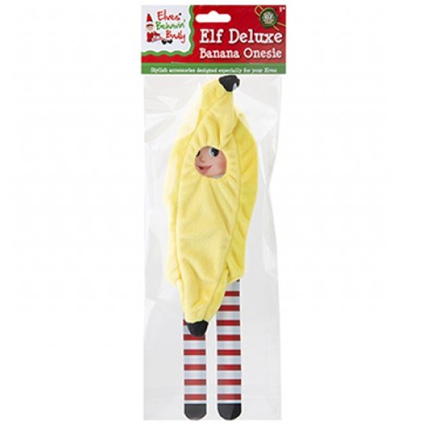 Elves Behavin'Badly Naughty Elf Banana Outfit