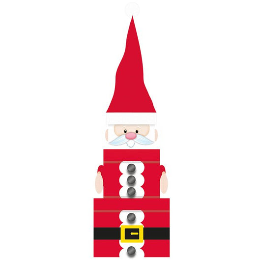 Santa Christmas Stacking Gift Boxes - 35cm