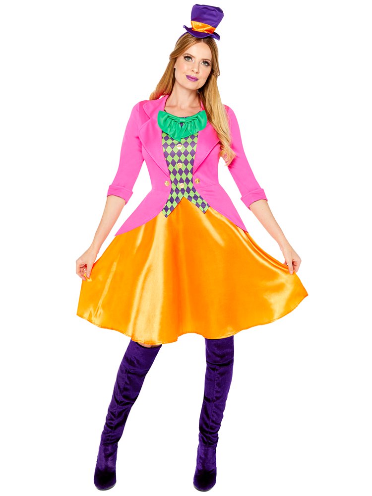 Miss Mad Hatter - Adult Costume