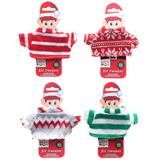 Elves Behavin'Badly Naughty Elf Knitted Jumper