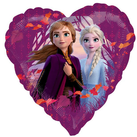 Disney Frozen 2 Foil Heart Balloon - 18"