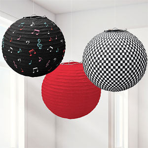 50's Classic Paper Lanterns - 24cm