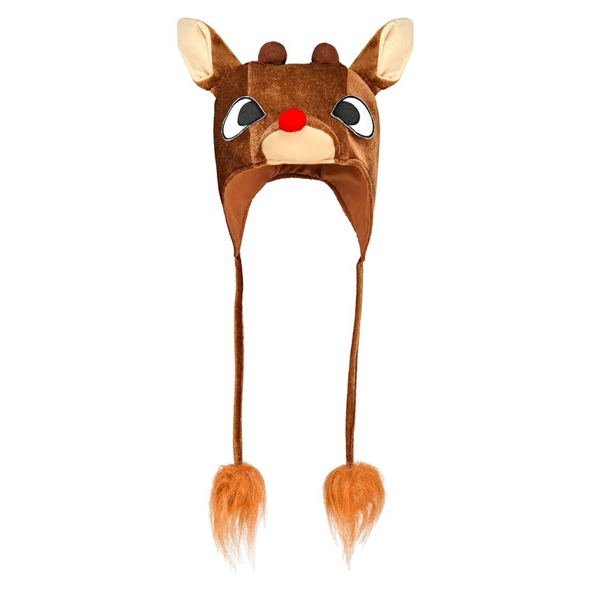 Plush Reindeer Hat