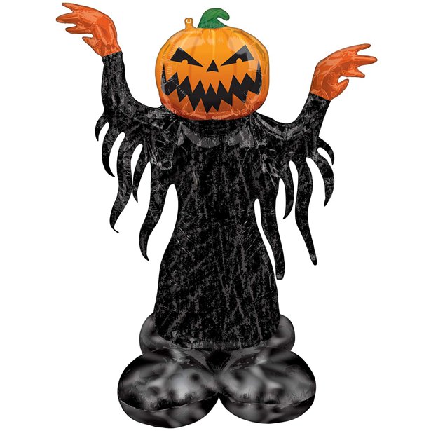 Pumpkin Head Ghost Airloonz Balloon