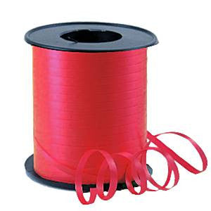 Red Curling Balloon Ribbon - 91m