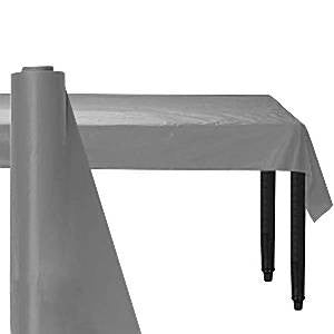 Silver Table Roll - 30m Plastic