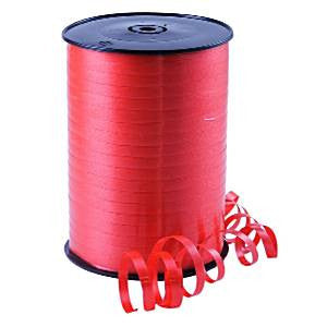 Red Curling Balloon Ribbon - 500m