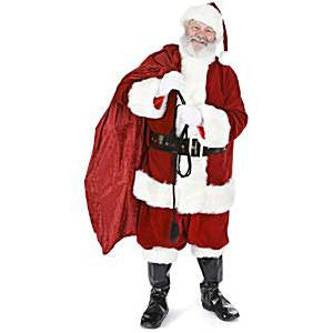 Lifesize Santa with Sack Cardboard Cutout