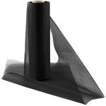 Black Organza Sheer Roll - 25m