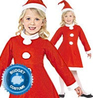 Santa Girl - Child Costume