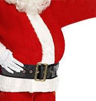Santa Big Belly - Adult Costume