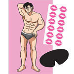 Kiss the Stud Game - 92cm - Hen Party Accessories