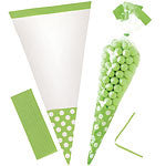 Cellophane Cone Coloured Sweet / Favour Bags