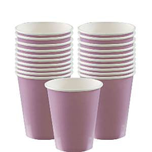 Lilac Cups - 266ml Paper Party Cups