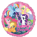 My Little Pony Happy Birthday Balloon - 18" Foil