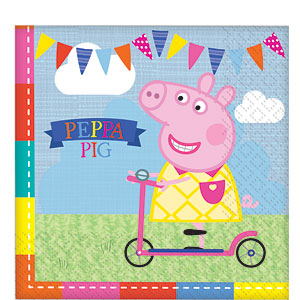 Peppa Pig Napkins - 2ply Paper