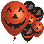 Pumpkin Balloons - 11'' Latex