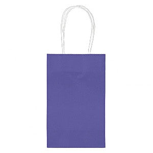 Purple Paper Party Bags - Small