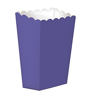 Purple Small Popcorn Boxes