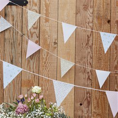 Rustic Country Floral Bunting