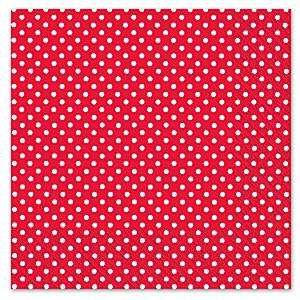 Red Polka Dot Luncheon Napkins 3ply