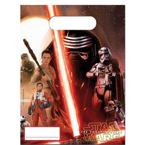 The Force Awakens Party Bags - Plastic Loot Bags