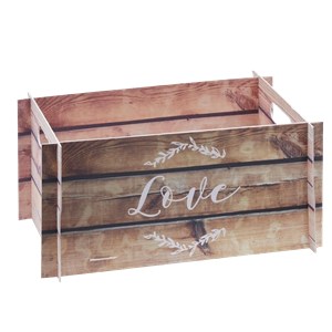 Beautiful Botanics Pop Up Cardboard Crate