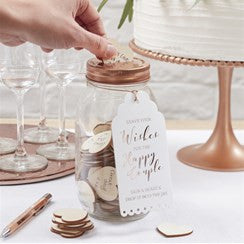 Beautiful Botanics Wishing Jar Guest Book