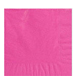 Hot Pink Luncheon Napkins - 2ply Paper