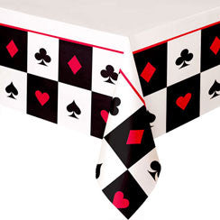Casino Tablecover - Plastic Party Cover - Craftwear Party