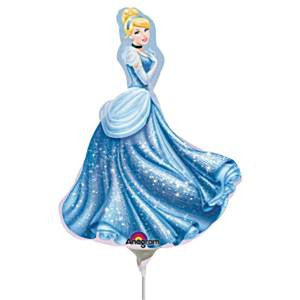 Cinderella Mini Balloon - 9" Foil