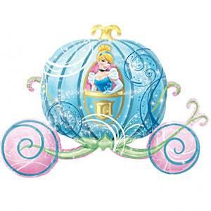 Cinderella Carriage Supershape Balloon - 33'' Foil