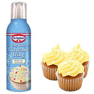 Vanilla Easy Swirl Cupcake Icing - Dr Oetker
