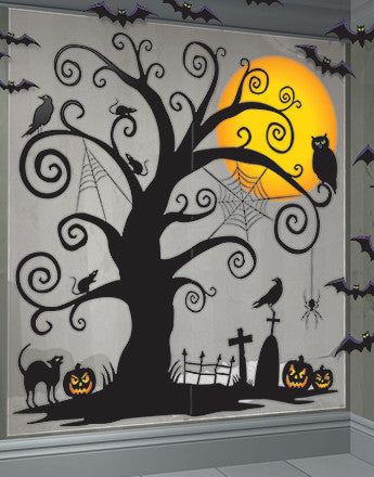 Creepy Tree Scene Kit - 1.7m Halloween Decoration