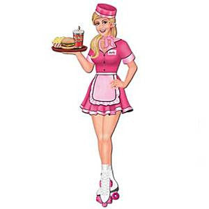 1950’s Party Supplies Jointed Carhop