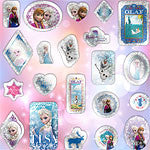 Disney Frozen Stickers - Crystal Glitter Sticker Sheet - Craftwear Party