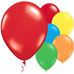Multicoloured Balloons - 11" Metallic Latex