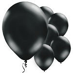 Black Balloons - 11'' Latex