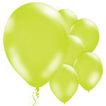 Lime Green Balloons - 11'' Latex