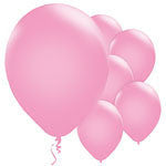 Pink Balloons - 11'' Pearl Latex