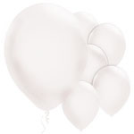 White Balloons - 11'' Pearl Latex