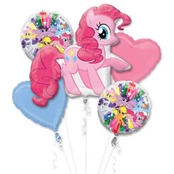 My Little Pony Holographic Balloon Bouquet - Assorted Foil