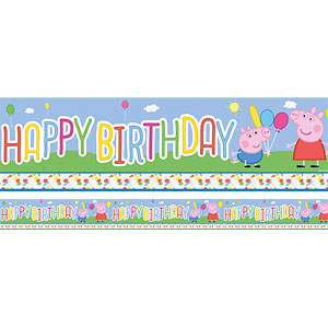 Peppa Pig Banner - 3.7m