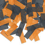 Piñata Confetti - Orange and Black