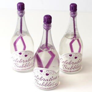 Champagne Wedding Bubbles - Purple - Craftwear Party