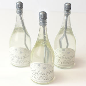 Champagne Wedding Bubbles - Silver - Craftwear Party