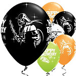 Star Wars Happy Birthday Balloons - 11'' Latex