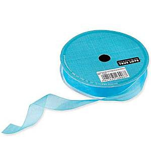 Turquoise Organza Ribbon - 20m